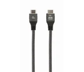 Gembird CCB-HDMI8K-2M Kabel HDMI (M) - HDMI (M) černá / stíněný / zlacené kontakty / 2m