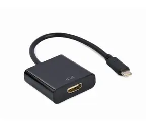 Gembird adaptér USB Typ-C (M) na HDMI (F) 0.15m černá