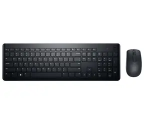 DELL KM3322W GER černá / Set bezdrátové klávesnice a myši / GER layout / USB adaptér 2.4GHz / 1000 DPI