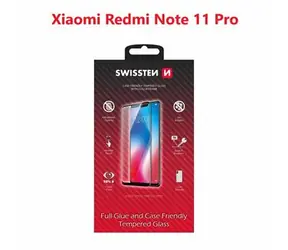 SWISSTEN FULL GLUE COLOR FRAME CASE FRIENDLY sklo pro XIAOMI REDMI NOTE 11 PRO černá