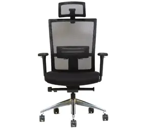 Mercury Windy černá / Kancelářská židle / 129-139 cm / síťovina / 120 kg
