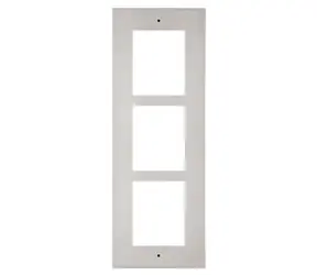 2N ATEUS-9155013 IP Verso nikl - rámeček pro instalaci do zdi / 3 moduly