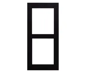2N ATEUS-9155022B IP Verso černá - rámeček pro instalaci na povrch / 2 moduly