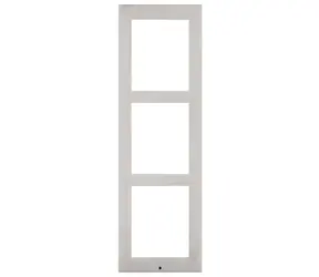 2N ATEUS-9155023B IP Verso nikl - rámeček pro instalaci na povrch / 3 moduly