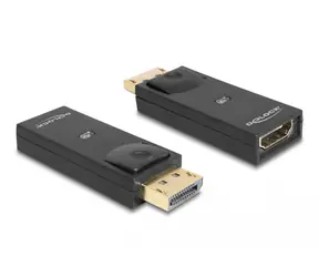 Delock Adaptér DisplayPort 1.1 (M) - HDMI (F) pasivní černá
