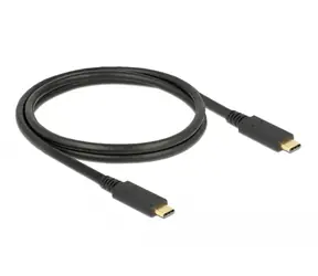 Delock USB 3.1 Gen 2 (10 Gbps) kabel Type-C na Type-C 1m / PD 5 A E-Marker