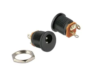 Delock instalační Socket DC 2.1 x 5.5 mm