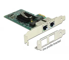 Delock PCI Express Karta - 2 x Gigabit LAN