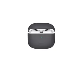 Uniq Lino Hybrid silikonové pouzdro pro Apple AirPods 2021 šedá