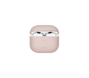 Uniq Lino Hybrid silikonové pouzdro pro Apple AirPods 2021 růžová