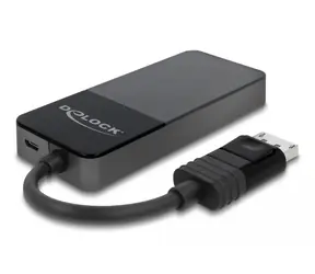Delock DisplayPort 1.4 Splitter 1 x DisplayPort in - 3 x DisplayPort out černá