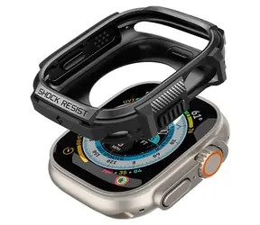 Spigen Rugged Armor ochranný kryt pro Apple Watch Ultra 49mm černá