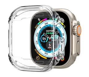 Spigen Ultra Hybrid ochranný kryt pro Apple Watch Ultra 49mm čirá