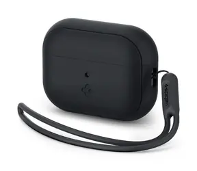 Spigen Silicone Fit ochranný kryt pro Apple AirPods Pro 2 černá