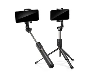 Spigen S530W Selfie Stick Tripod černá / Stativ na telefon / šířka 5.6 cm až 8.4 cm