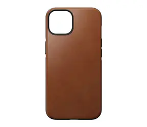 Nomad Modern Leather MagSafe kryt pro Apple iPhone 14 hnědá