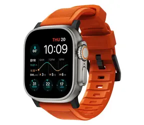 Nomad Rugged Strap řemínek pro Apple Watch oranžová-černá