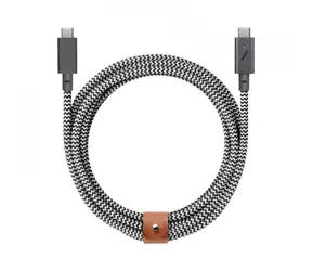 Native Union Belt Cable USB-C 2.4m 240W šedá