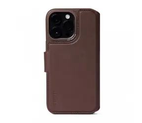 Decoded Leather Detachable Wallet odnímatelné kožené pouzdro pro Apple iPhone 14 Pro Max hnědá