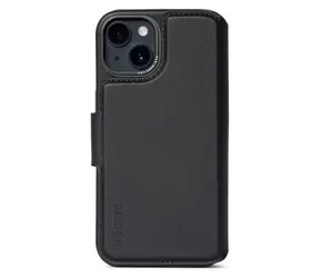 Decoded Leather Detachable Wallet odnímatelné kožené pouzdro pro Apple iPhone 14 Plus černá