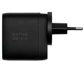 Native Union Fast GaN Charger černá / Power Delivery / 67W / 2x USB-C