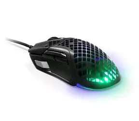 SteelSeries Aerox 5 černá / Herní myš / optická / 18000DPI / USB-A / 2m / 9 tlačítek