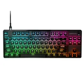 SteelSeries Apex 9 TKL černá / Herní klávesnice / Mechanická / RGB podsvícení / US layout