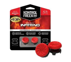 SteelSeries Kontrolfreek Inferno červená / Tlačítka pro Nintendo Pro