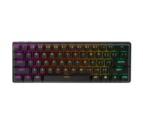 SteelSeries Apex Pro Mini Wireless (DE) černá / Bezdrátová herní klávesnice / RGB podsvícení / DE layout