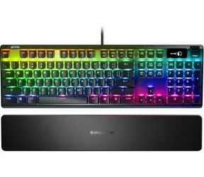 SteelSeries Apex Pro (US) černá / Herní klávesnice / Mechanická / OmiPoint / RGB podsvícení / US layout