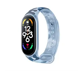 Xiaomi Náhradní řemínek pro Xiaomi Original Mi Band 7 - KHAKI BLUE (modrá)