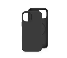 Epico Silikonové TPU pouzdro s MagSafe pro Apple iPhone 12 Pro Max černá