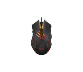 Havit GAMENOTE MS1027 černá / herní myš / optická / 2400DPI / 6 tlačítek / USB / 1.6 m