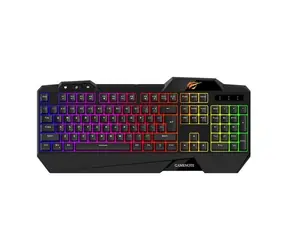 Havit GAMENOTE KB488L RGB / herní klávesnice / USB / QWERTY / 1.5 m