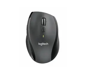 Rozbaleno - Logitech Marathon M705 šedá / bezrátová myš / Optický senzor / 1000 DPI / 7 tlačítek / 2.4 GHz  / rozbaleno
