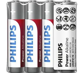 Philips LR03P4F/10 baterie AAA Power Alkaline - 4ks