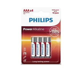 Philips LR03P4B/10 baterie AAA Power Alkaline - 4ks