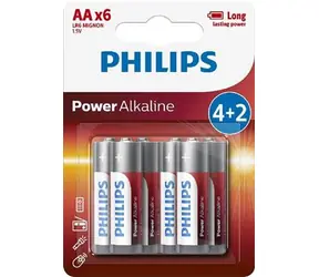 Philips baterie AA Power Alkaline - 6ks