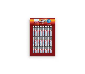 Philips baterie AAA Power Alkaline - 40ks