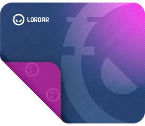 Lorgar 133 (M) fialová / Herní podložka pod myš / 360 x 300 x 3 mm