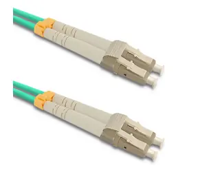 Qoltec 54078 Optický patchcord LC/UPC - LC/UPC / Multimode / OM3 / Duplex / 5m