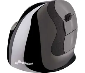 Evoluent Wireless VerticalMouse D šedá (S) / Ergonomická myš / Bezdrátová / pouze pro praváky