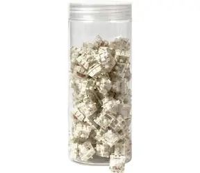 Keychron Gateron Silent White Switch Set - 110ks / Spínače do mechanické klávesnice / White