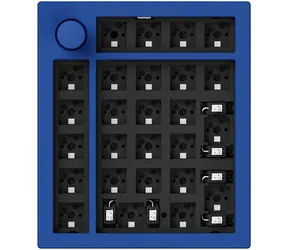 Keychron Q0+ Barebone modrá / Hliníkové tělo klávesnice / RGB / bez kláves 