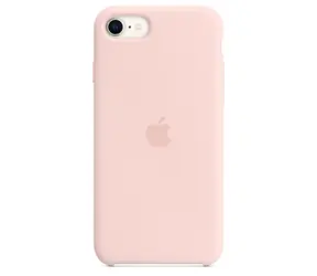 Apple Silikonový kryt pro iPhone SE (2022) křídově růžová