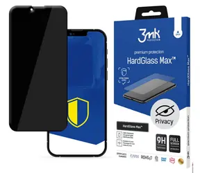 3mk HardGlass MAX Privacy Tvrzené sklo pro Apple iPhone 14 Pro Max černá