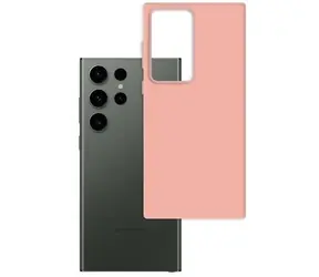 3mk Matt Case ochranný kryt pro Samsung Galaxy S23 Ultra (SM-S918) lychee/růžová