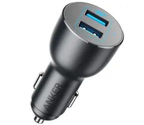 Anker PowerDrive III / Nabíječka do auta / 36W / 2x USB-A QC