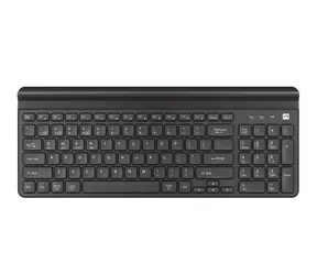 Natec Felimare černá / bezdrátová klávesnice / US / 2.4 GHz / BT 4.0 
