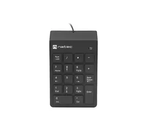 Natec Goby 2 černá / Numerická klávesnice / USB